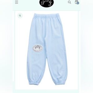 Light Blue and Red Baby Bubble Pants